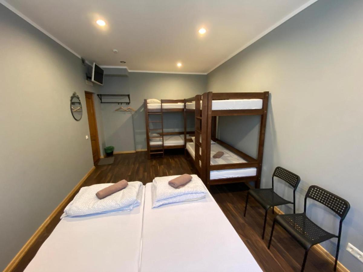 里加公寓式酒店 外观 照片 A room at the hostel