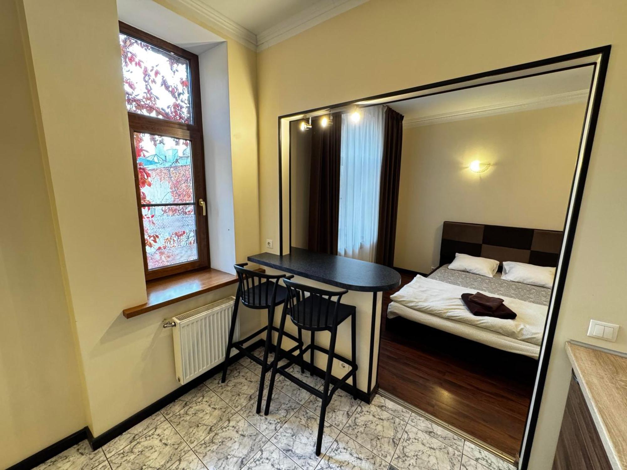 里加公寓式酒店 外观 照片 A typical studio apartment