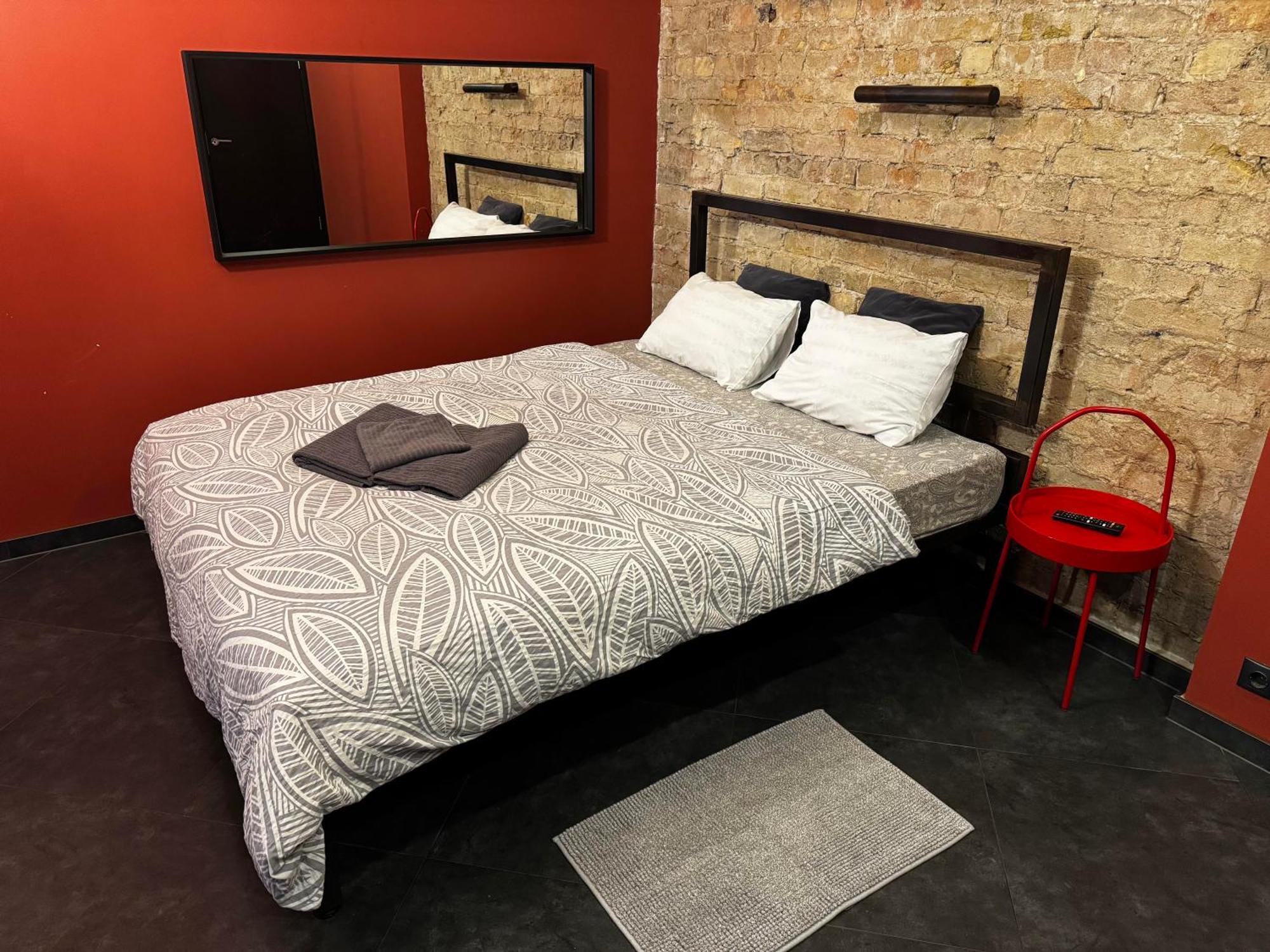 里加公寓式酒店 外观 照片 A room at the hotel