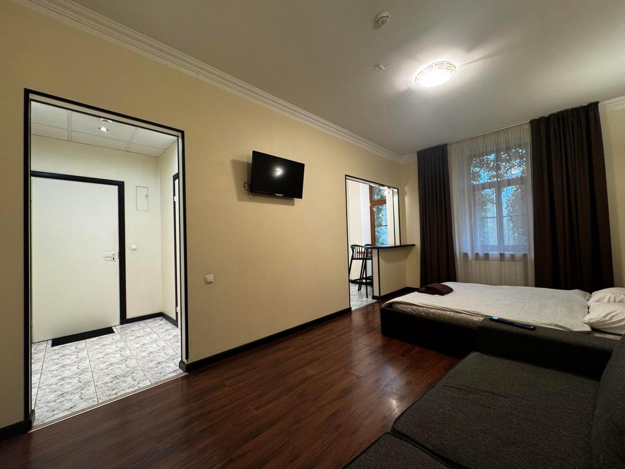 里加公寓式酒店 外观 照片 A room at the hotel