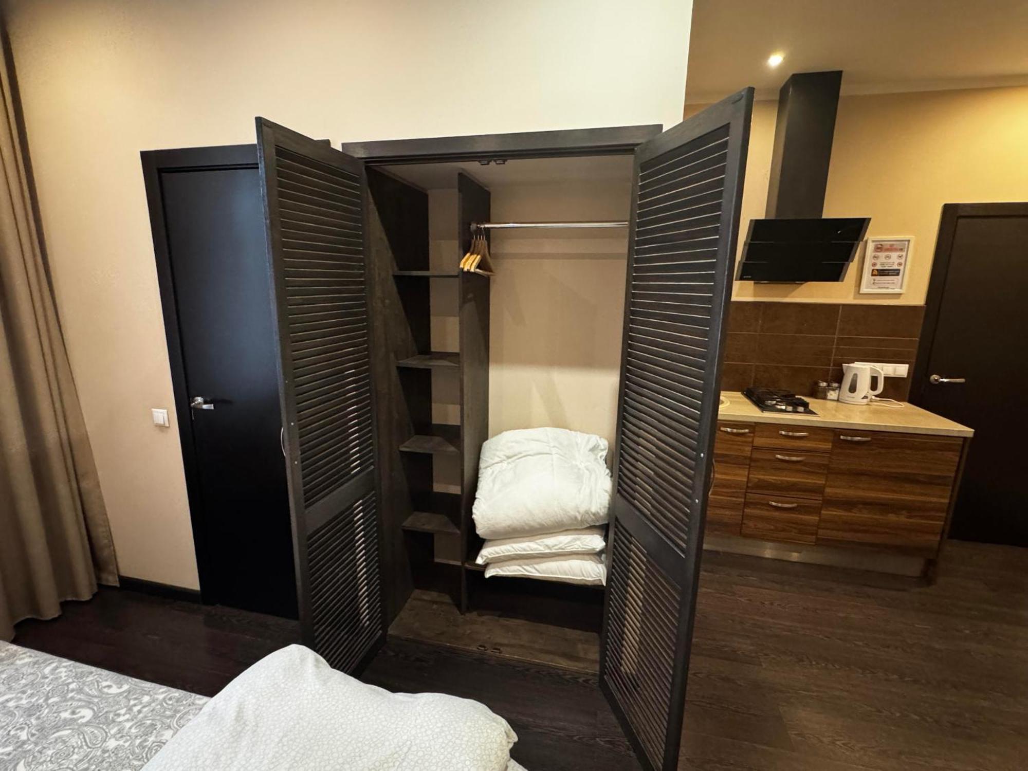 里加公寓式酒店 外观 照片 A room at the hotel