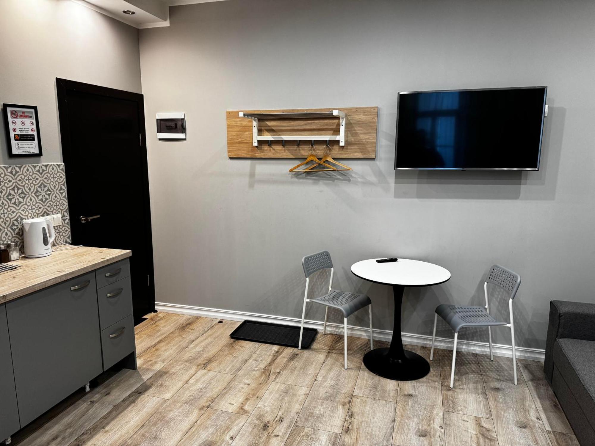 里加公寓式酒店 外观 照片 A typical studio apartment