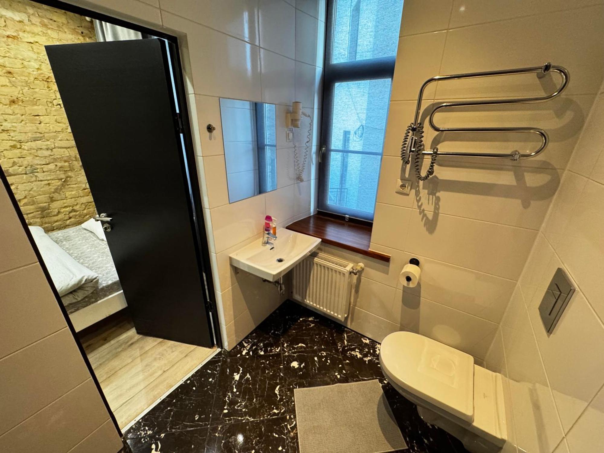 里加公寓式酒店 外观 照片 Bathroom