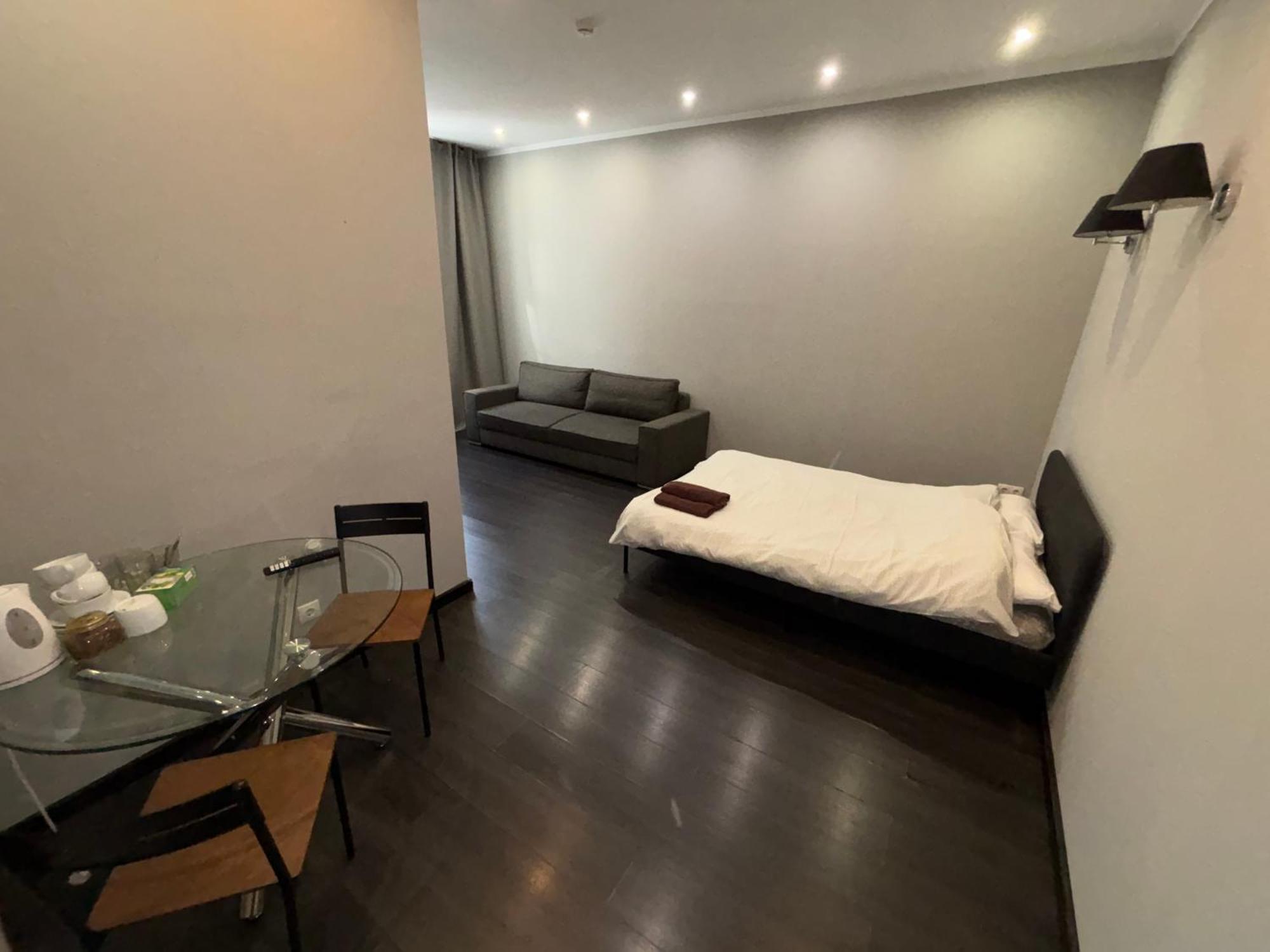 里加公寓式酒店 外观 照片 A room at the hotel